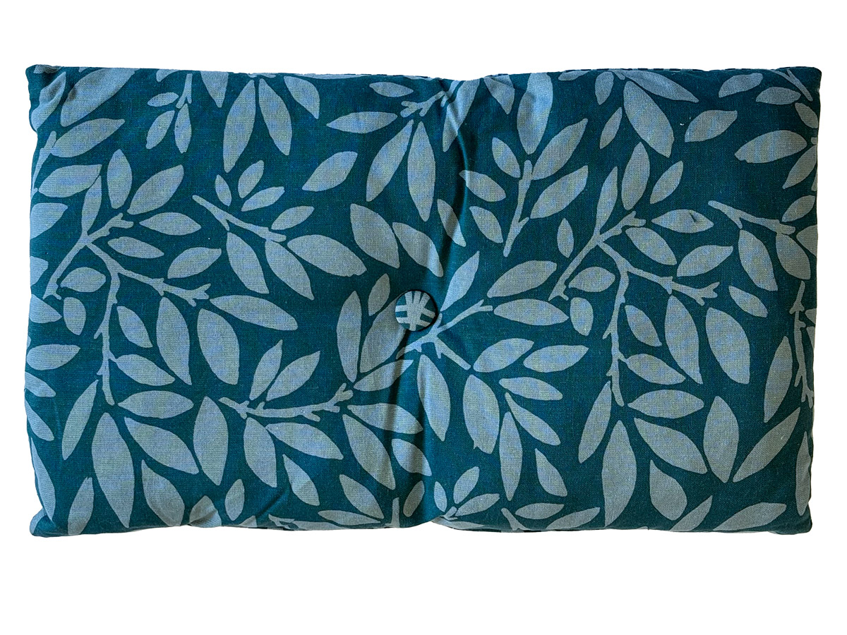 Tyrkysový podsedák BOEL - více velikostí Rozměr: 30 x 50 cm, 39x36 cm, kuchyňský podsedák na židli