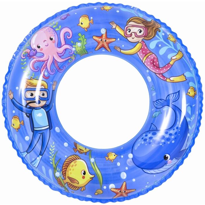 Nafukovací kruh SEA ADVENTURE 60 cm modrý