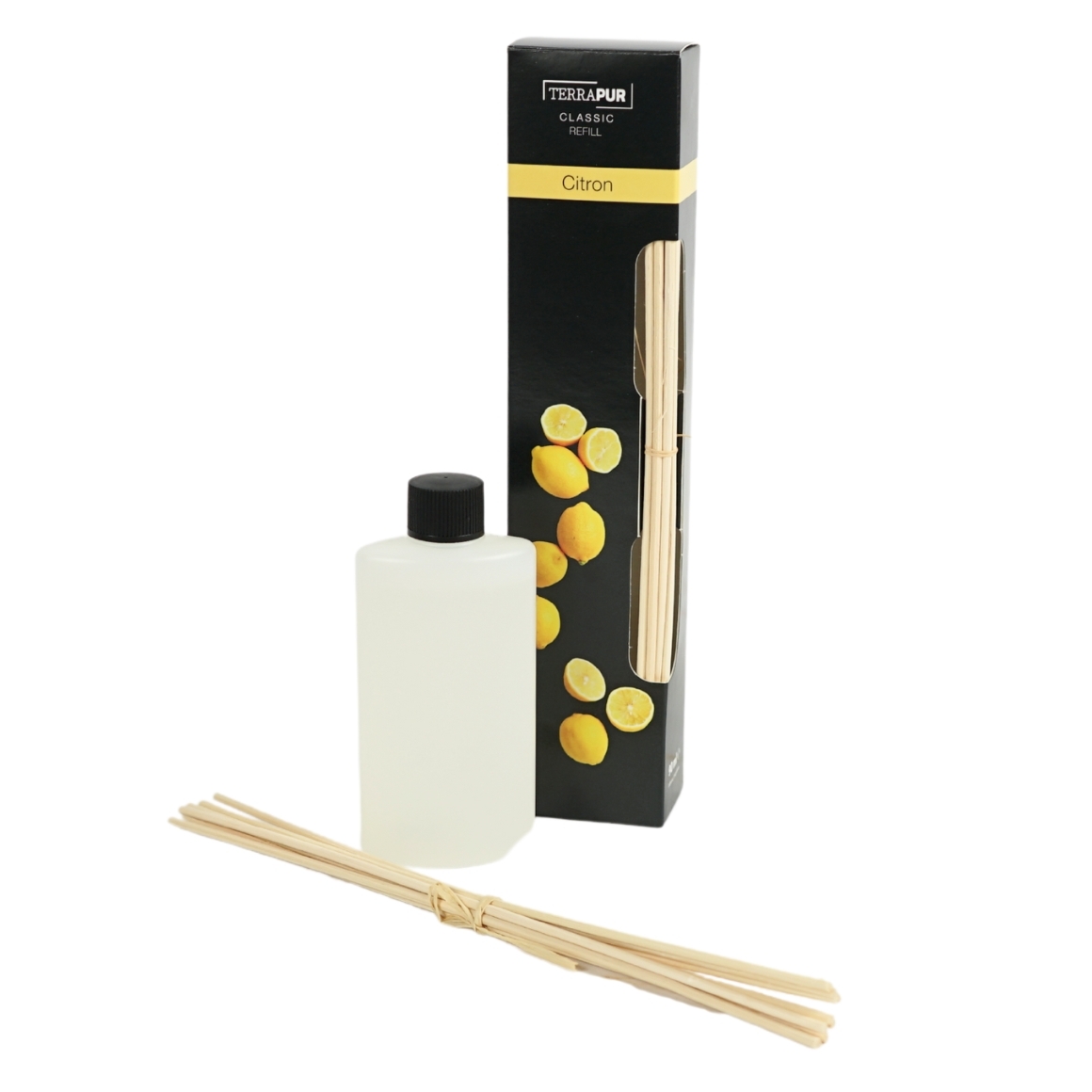 Tyčinkový aroma difuzér TERRAPUR LEMON 90 ml