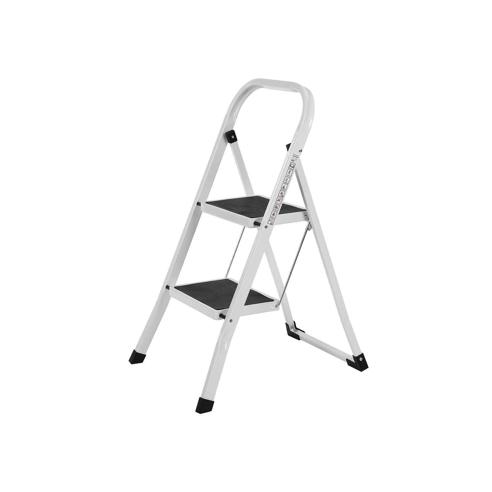 Skládací schůdky 2 stupně STEPLADDER, bílé