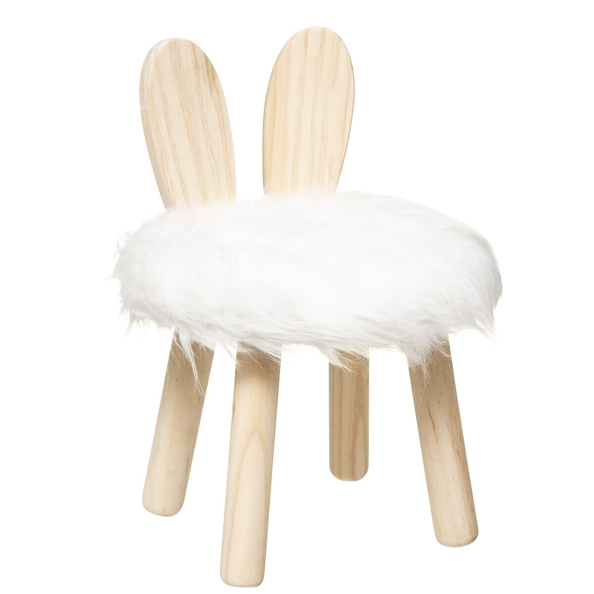 Dětská stolička WHITE RABBIT bílá