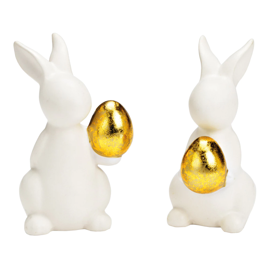 Keramický zajíček GOLDKEEPER 11 cm bílý - více variant