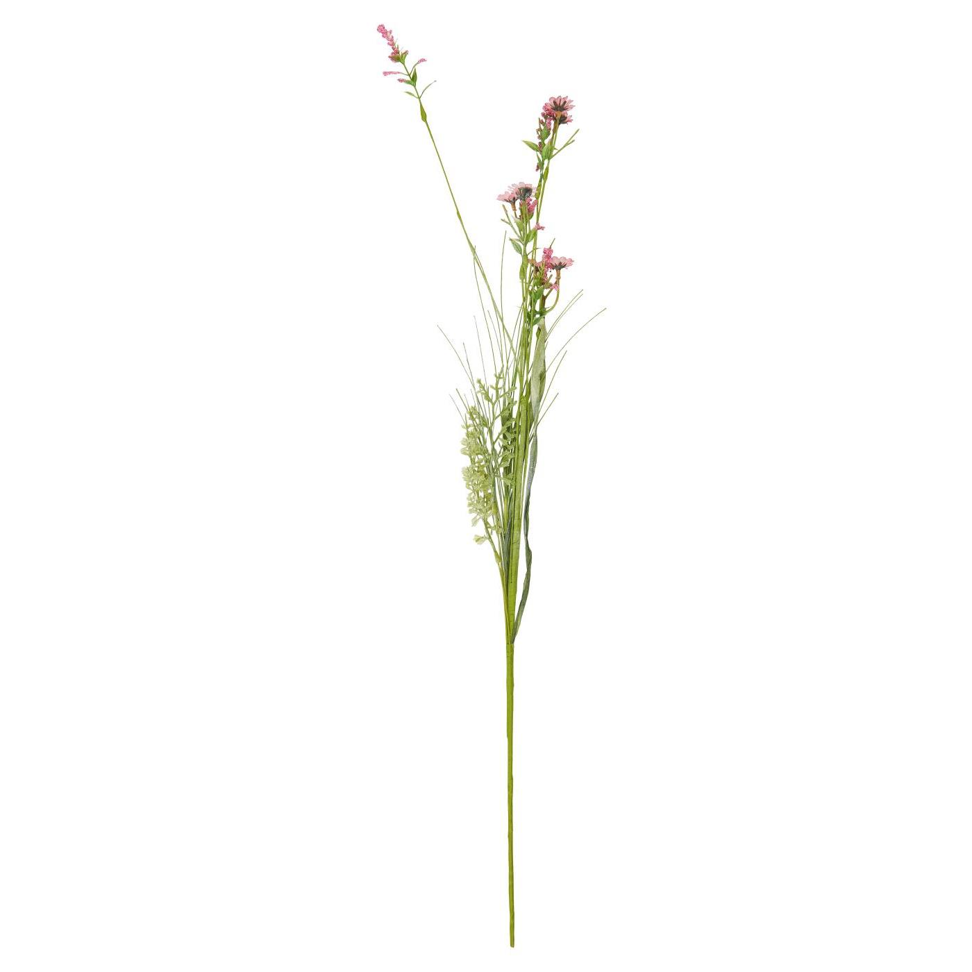 Umělé květiny světle růžové tóny 78 cm