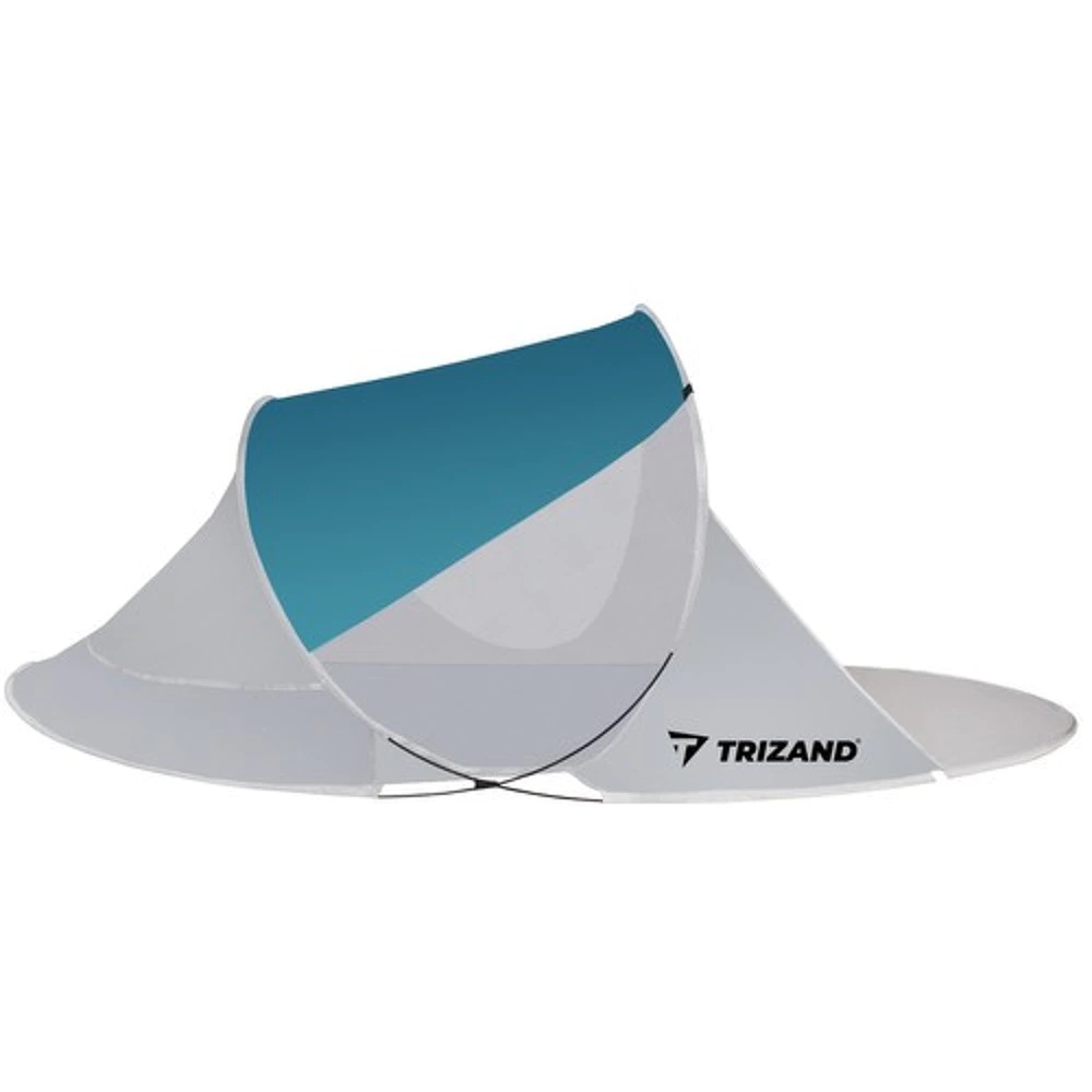 Plážový stan SUNSHADE 120x220 cm, modro-bílý