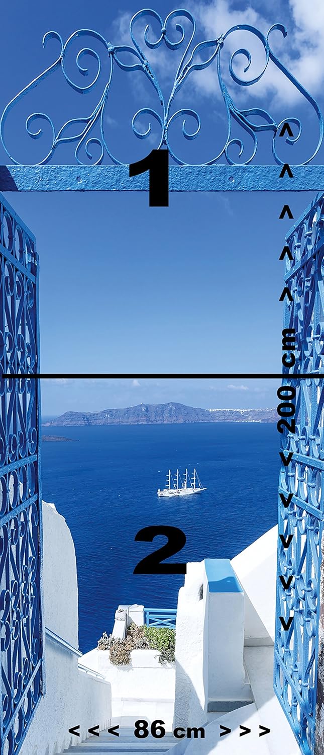Fototapeta na dveře GREECE 86x200 cm (obrázek 3)
