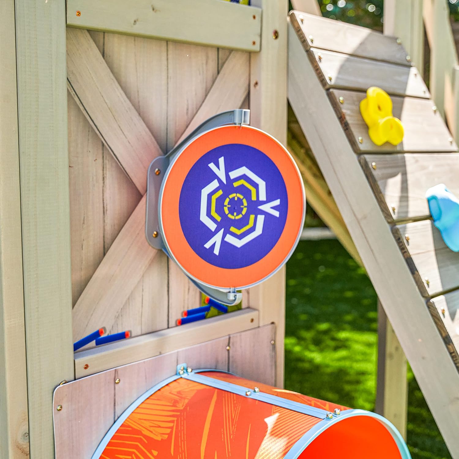 Dětské hřiště na zahradu NERF BATTLE FORT 4,45x1,84 m (obrázek 11)