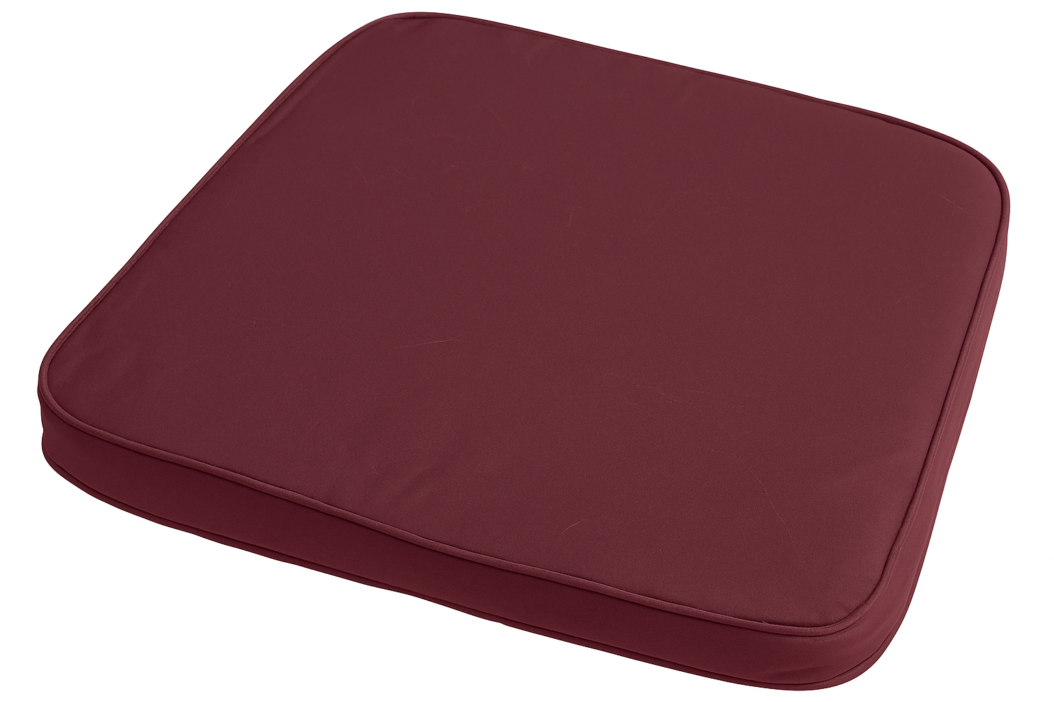 Venkovní podsedák na židli VIREON 44x45 cm, vínový, 39x36 cm, kuchyňský podsedák na židli