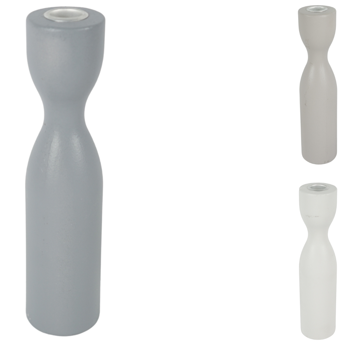 Dřevěný svícen TORNE 25 cm - více barev (obrázek 3)