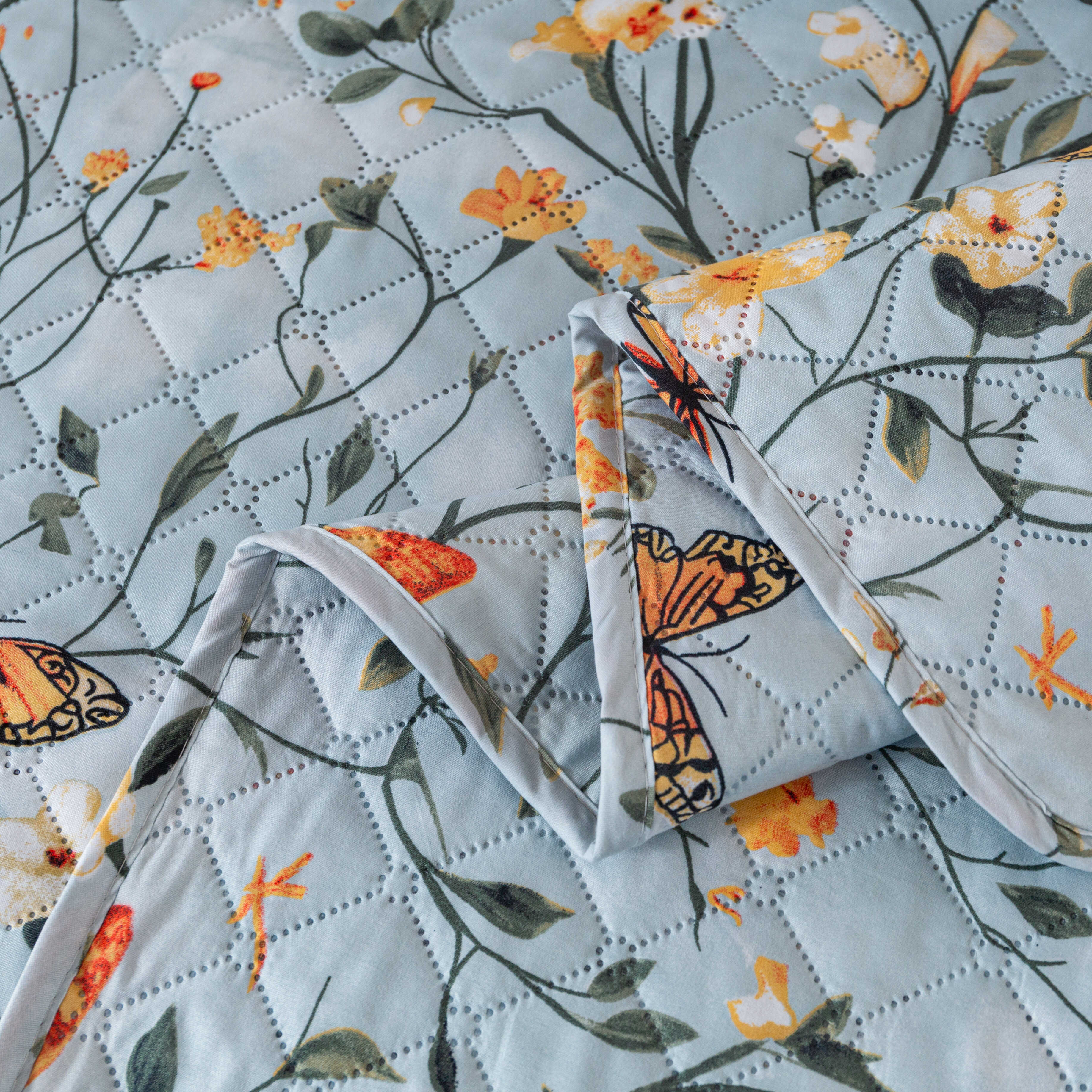 Přehoz na postel MONARCH WINGS, světle modrý Rozměr: 170 x 210 cm (obrázek 7)