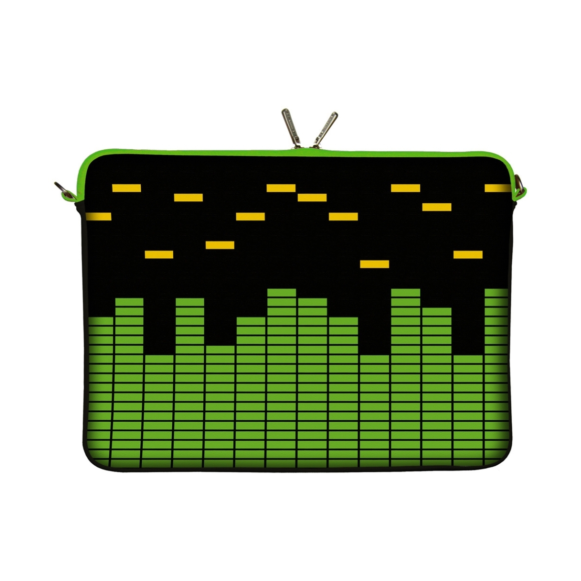 Obal na notebook 17.3" EQUALIZER, zeleno-černý
