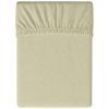 Jersey prostěradlo HIGHFIT krémové 200 x 220 cm