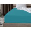 Prostěradlo Jersey EXCLUSIVE tyrkysové 160x200 cm z 100% bavlny