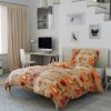 Bavlněné povlečení Lovestone oranžový
