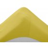 Měkké jersey prostěradlo žluté 60x120 pro miminka