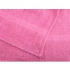 Růžový ručník Basic 50x90 cm z bavlny