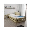 AKCE Postel Naomi zvýšená 90 x 200 cm, borovice II. jakost