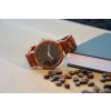64 drevene hodinky red sandalwood