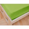 Dětské jersey prostěradlo zelené 70x140 cm