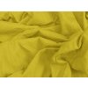 Dětské jersey prostěradlo žluté 70x140 cm