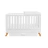 Hoppa cot bed 60x120 w changer drawer 01