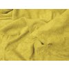 Napínací froté prostěradlo 90 x 200 cm v zářivě žluté barvě