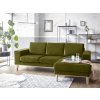 Olivově zelená rohová sedací souprava MOON  KRONOS 17