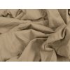 Napínací prostěradlo Jersey EXCLUSIVE béžové 180x200 – 100% bavlna