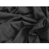 Napínací prostěradlo Jersey EXCLUSIVE tmavě šedé 180x200 – 100% bavlna