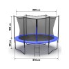 trampolina ogrodowa drabinka 365cm 12ft (2)