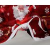 Povlečení z mikrovlákna SANTA A DÁRKY červené