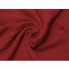 Červený ručník BASIC 50 x 100 cm - kvalitní 100% bavlna
