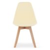 Krémová židle KITO