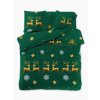 Povlečení z mikrovlákna ZLATÝ JELEN zelené