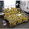 3D Povlečení SLUNEČNICE oranžové