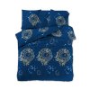 Povlečení z mikrovlákna ZVĚROKRUH modré