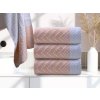 Ručník BASIC ORNAMENT 50 x 90 cm meruňkový, 100% bavlna – měkký a savý
