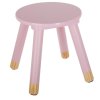 Růžová dětská stolička STOOL PINK