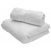 Bílý hotelový ručník POPCORN 50 x 90 cm - kvalitní 100% bavlna