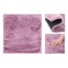 Růžový koberec LOVIKA s jemnou králičí kožešinou