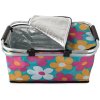 Skládací piknikový termo koš FLOWERS