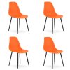 Barevná židle OSAKA pomerančová ideální do kuchyně