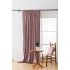 Luxusní světle fialový závěs VELVET 135x250 cm s funkcí zatemnění