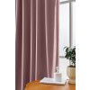 Stylový světle fialový závěs VELVET 135x250 cm s účinným zatemněním