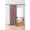 Světle fialový zatemňovací závěs VELVET 135x250 cm pro elegantní interiér