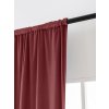 Moderní zatemňovací závěs VELVET 135x250 cm vínový