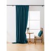 Designový tyrkysový zatemňovací závěs VELVET pro váš domov