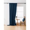 Elegantní tmavě modrý zatemňovací závěs VELVET pro váš domov