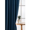 Zatemňovací závěs VELVET tmavě modrý 135x250 cm - luxusní volba