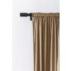 Moderní světle hnědý zatemňovací závěs VELVET 135x250 cm