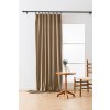 Zatemňovací závěs VELVET světle hnědý 135x250 cm - luxusní volba